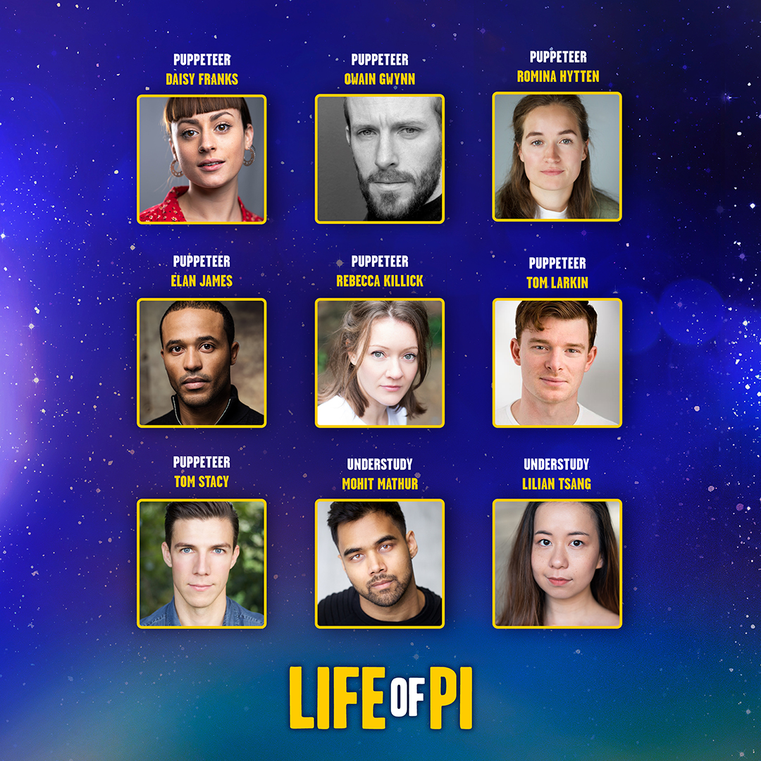 Get swept away with our BRAND NEW 2022/23 cast! Join us at Wyndham's Theatre for our final 5 months. Book now at lifeofpiwestend.com. #LifeOfPiWestEnd