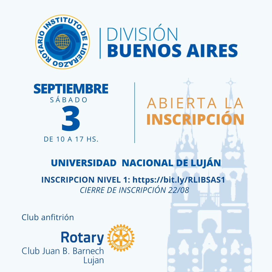 Instituto de Liderazgo Rotario | División Bs As tweet media