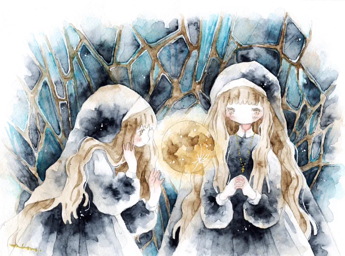 過去のお月様の絵たち描き方いろいろ 