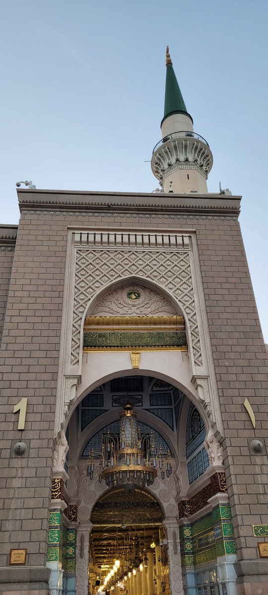 HaramainInfo's tweet photo. •باب السلام - As-Salam Gate• 

Picture taken today in Masjid An Nabawi ﷺ. #Madeenah https://t.co/kgXPVQ1irc