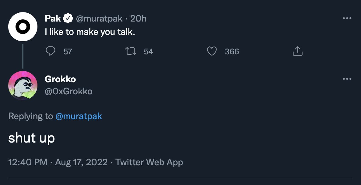 I wish it was still the glory days of everyone selling their dumb tweets as NFTs.