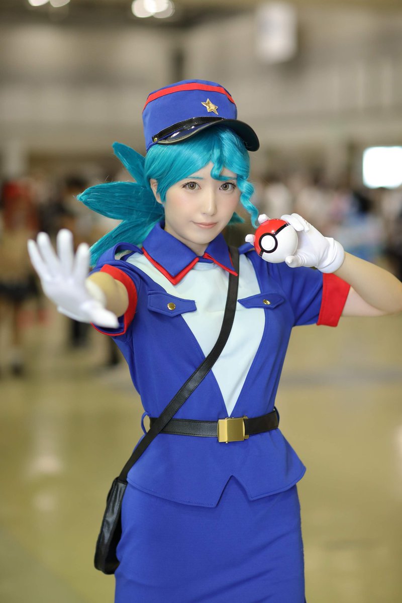 cosplay ポケモン ジュンサーさん：あんず ジョーイさん