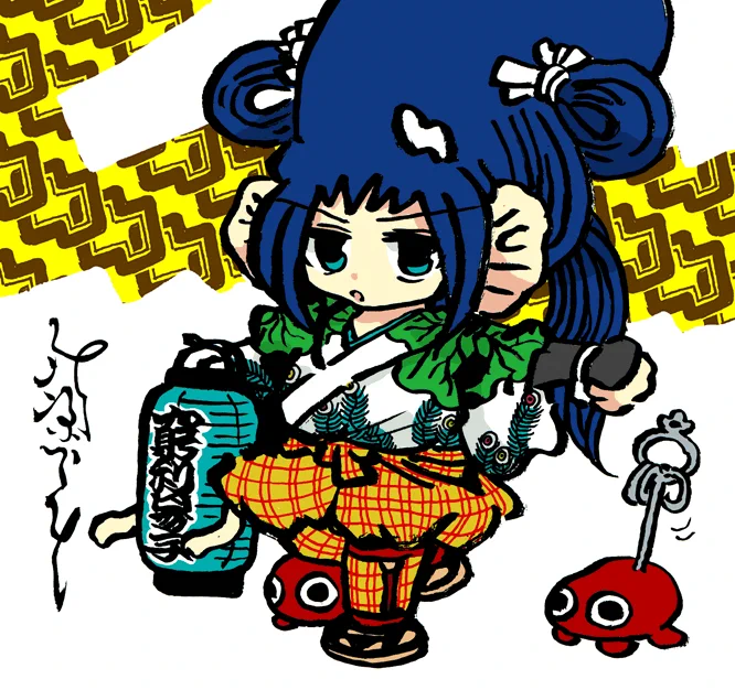 #毎日造物大女王さま くりえきすの提灯 