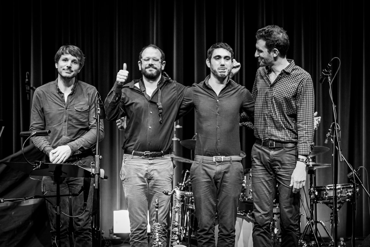 ⭕ RETROZMA // 2015 ⭕ 
2015 marque un grand tournant ! La section rythmique et noyau dur d'OZMA Edouard Séro-Guillaume et Stéphane Scharlé invite le guitariste Tam de Villiers et le saxophoniste Julien Soro à les rejoindre pour une tournée européenne du nouveau 4tet. 
#ozmajazz