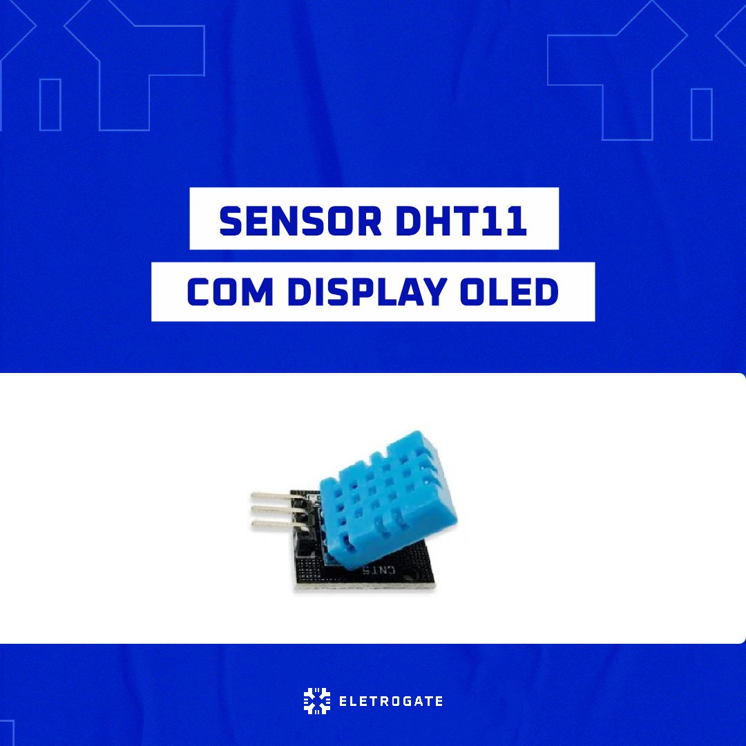 eletrogate's tweet photo. 🌡️ Já pensou em usar um OLED para
monitorar a temperatura de algum cômodo?
💡 Esse post é para você!
➡️ Tutorial Completo no BLOG Eletrogate! (Link da
Bio)
Quer saber mais ❓
#Eletrogate #Maker #Arduino #DHT11 #ProjetocomArduino #ArduinoIniciante https://t.co/CAFVUu2q0o