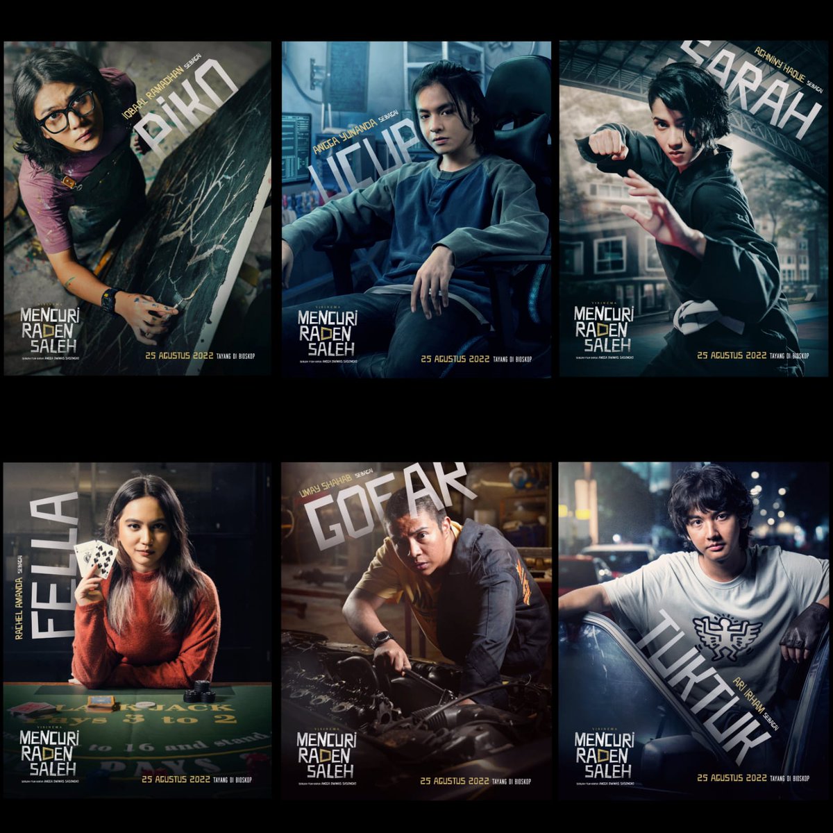 HabisNontonFilm's tweet photo. Mau nangis nonton Mencuri Raden Saleh 😭

Bukan karena sedih, tapi karena BAGUS BANGET! Senang dan bangga Indonesia punya film heist yg production value-nya gila-gilaan tapi juga kuat di sisi penceritaan.

Durasi 2,5 jam beneran gak sia-sia. Highly Recommended! Rilis 25 Agustus. https://t.co/zlYtoFagnR