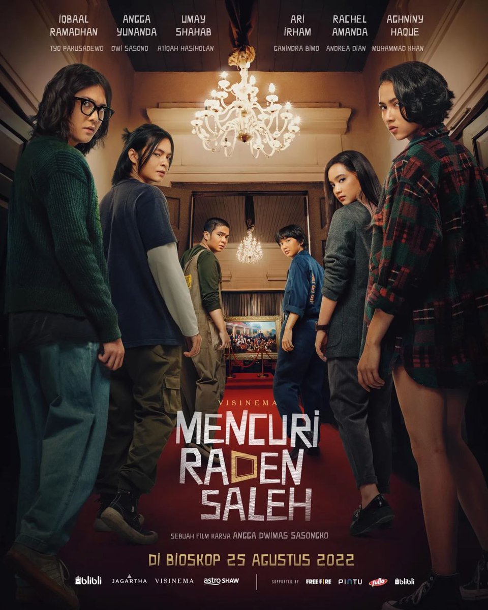 HabisNontonFilm's tweet photo. Mau nangis nonton Mencuri Raden Saleh 😭

Bukan karena sedih, tapi karena BAGUS BANGET! Senang dan bangga Indonesia punya film heist yg production value-nya gila-gilaan tapi juga kuat di sisi penceritaan.

Durasi 2,5 jam beneran gak sia-sia. Highly Recommended! Rilis 25 Agustus. https://t.co/zlYtoFagnR