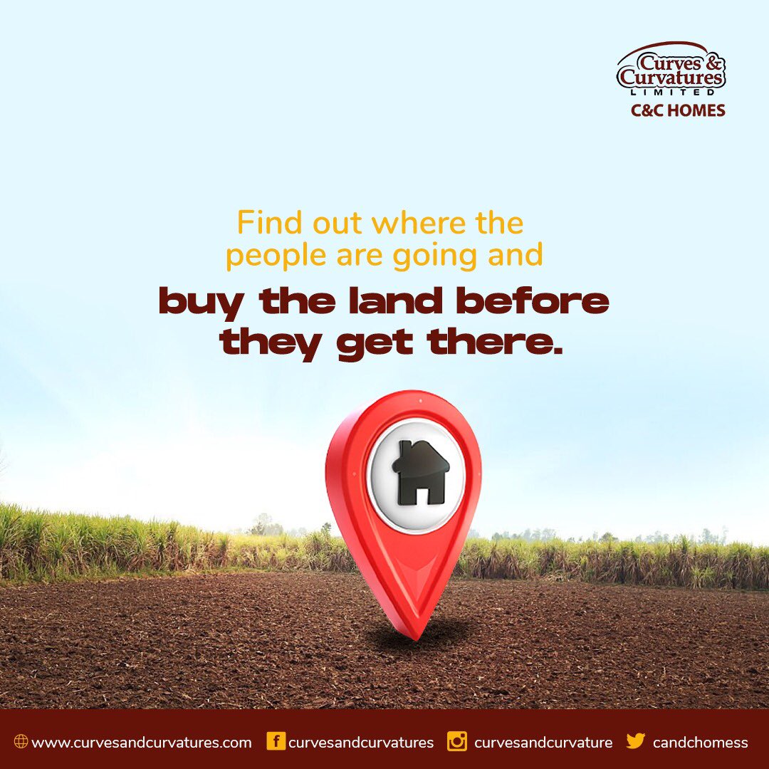 candchomess's tweet photo. Locate your ideal land before others do, and buy it while they're still looking. 

@curvesandcurvatures, we'll help you through the process of acquiring the land that meets your specific needs. 

Act now, send us a DM for a free consultation. 

#candchomes #bbn #ElonMusk https://t.co/FRiLdrt3uF