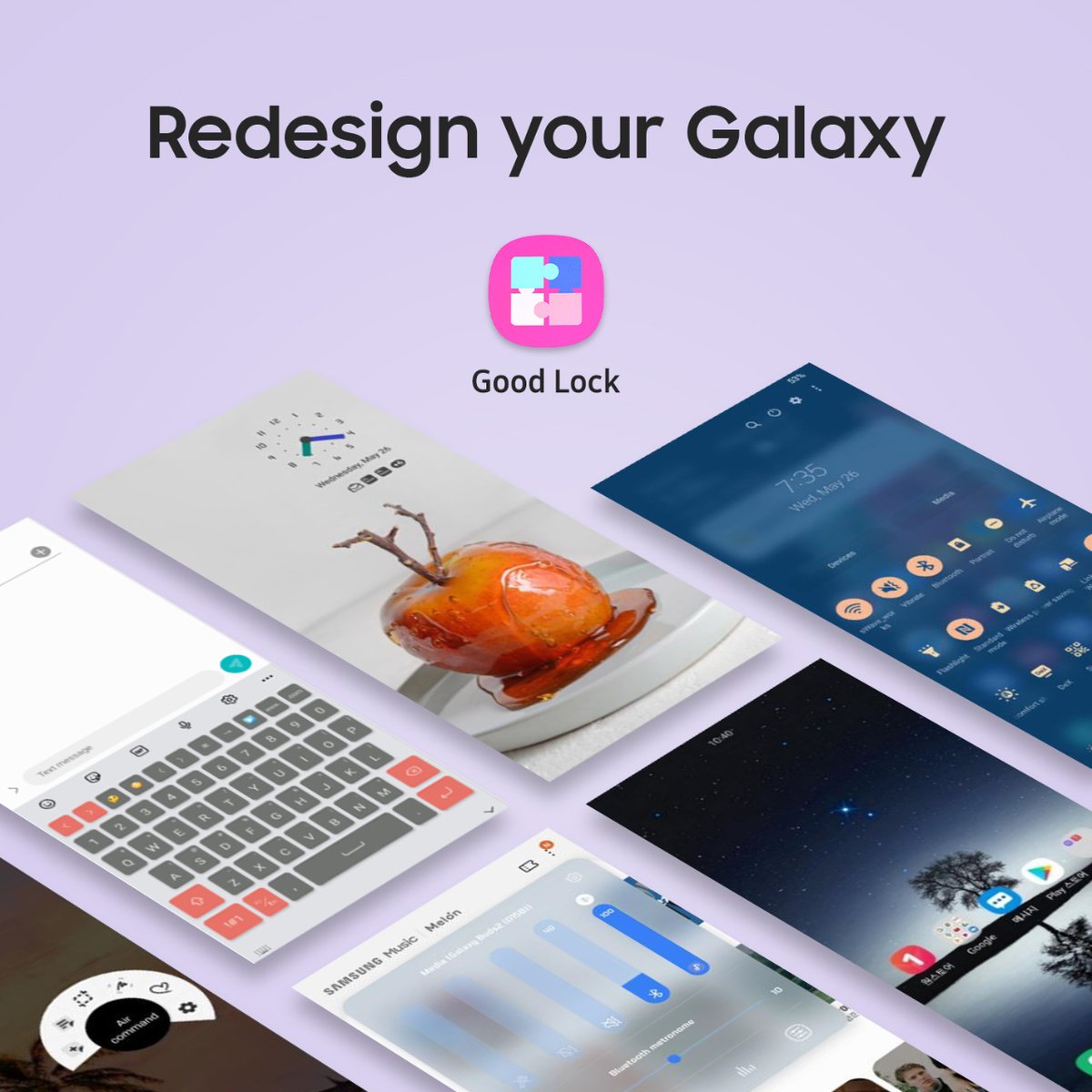 SamsungSriLanka's tweet photo. Samsung Good Lock is now in Sri Lanka, these 17 exciting apps offer you an extensive range of customisation in almost every aspect of your #Galaxy device. Stay tuned to find out more!
Download the #SamsungGoodLock app via Galaxy Store now!
https://t.co/kVvggy1JlM
#Samsung https://t.co/DV68yDokn0