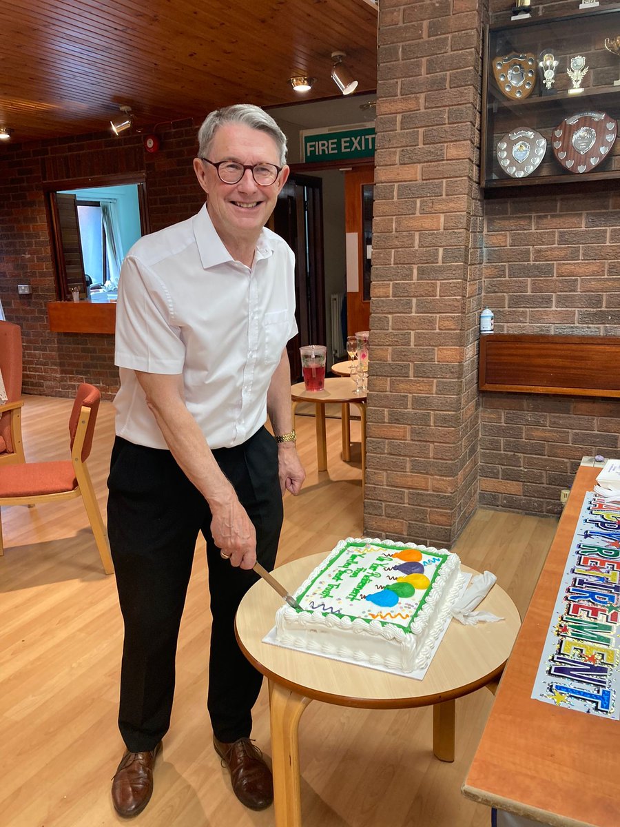 yardleygtrust's tweet photo. The Trustees and staff would like to wish Alan a Happy Retirement after 27 years as Chief Executive Officer/Company Secretary https://t.co/yrhPR5z542