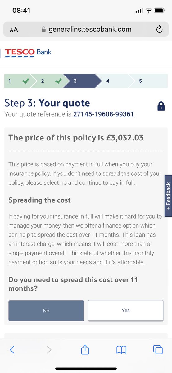 _charlotte_e's tweet photo. @tescobankhelp is your website ok??? £700 on comparison sites to renew, car insurance there’s no way it’s £3k!!! Disgusting https://t.co/MnI8eTLWXJ