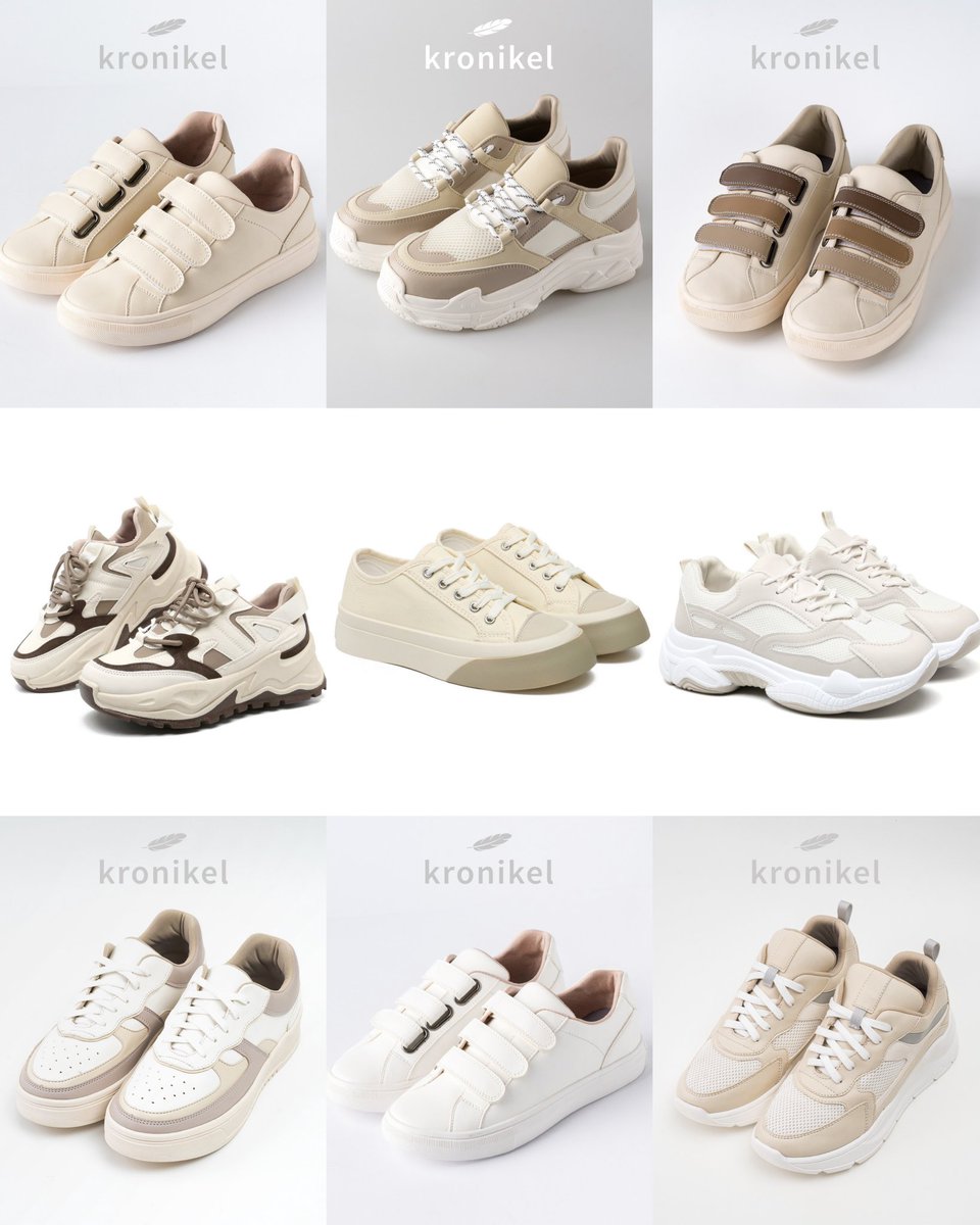 ShopeeCekout's tweet photo. Sneakers white cream

- a thread - https://t.co/7YzhcJb34n