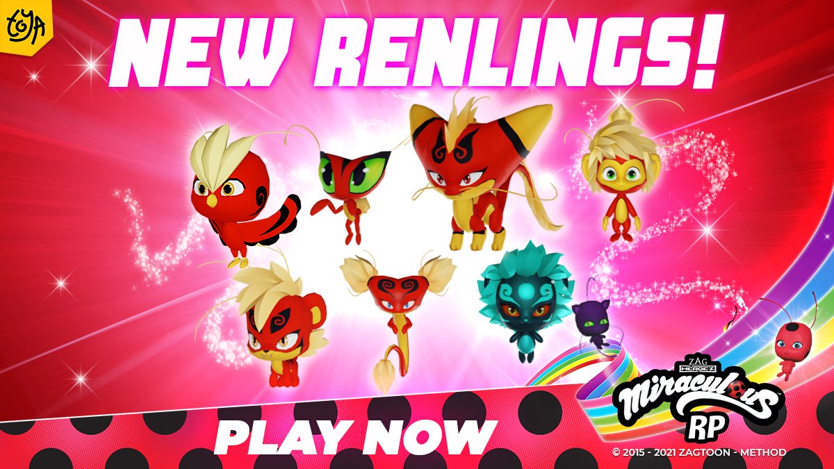 Toya Play on X: 💫 Miraculous RP WEEKLY UPDATE 💫 🐞 POWERUP PACK