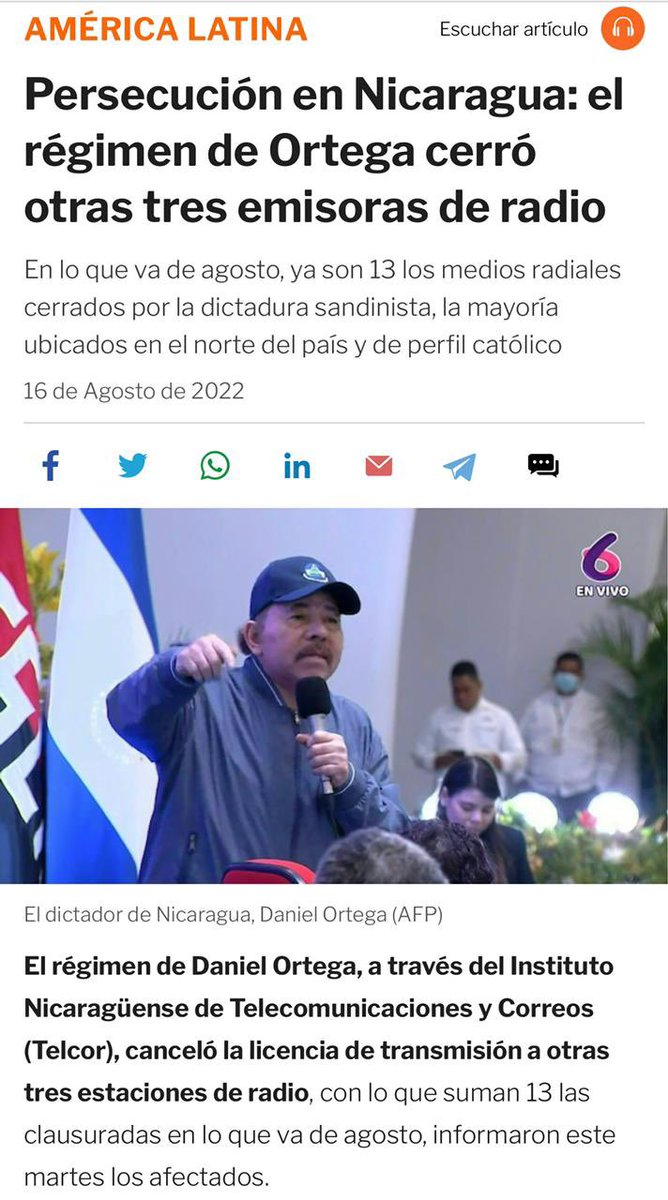 IvanDuque's tweet photo. Lo que ocurre en Nicaragua es aberrante. La Dictadura de Ortega está matando y encarcelando opositores, cerrando universidades y emisoras, persiguiendo iglesias y sometiendo empresarios. La Carta Democrática se está violando en las narices del continente. https://t.co/qBEVjAKDXW