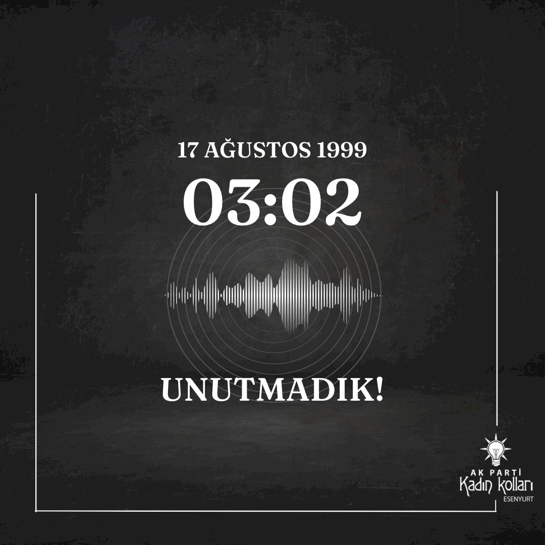 17 Ağustos Marmara Depremi'nin 23. yılında, hayatını kaybeden vatandaşlarımızı rahmetle anıyorum. Allah aynı acıyı bir daha yaşatmasın.
#Unutmadık
#17agustus #17ağustos