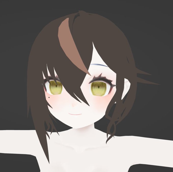 ざっと大雑把な服つくったりして体全体のバランス整えながら顔も整えたり、テクスチャもイメージ近くなるようにそれっぽい色に調整して黙々と作成 