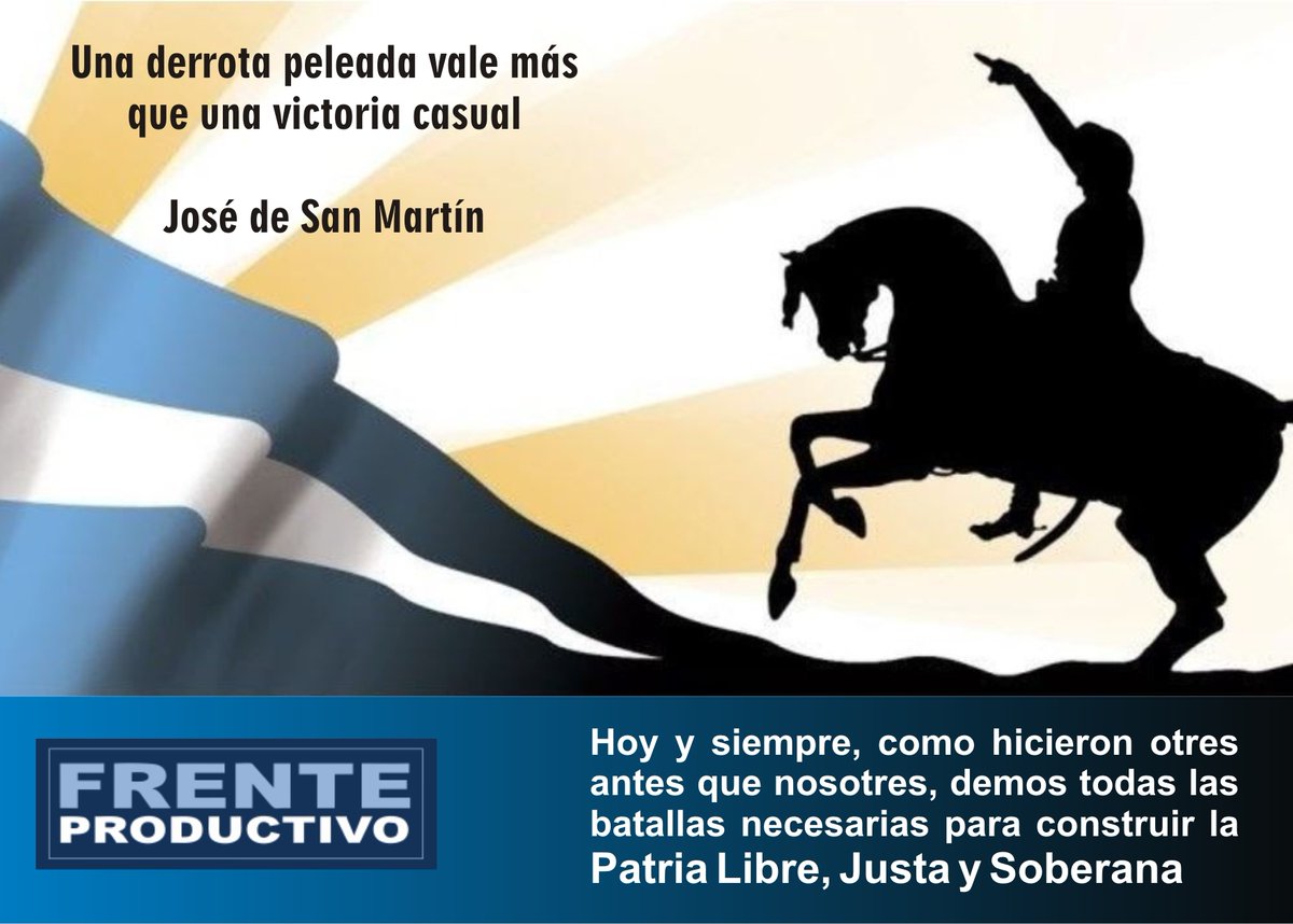 FrenteProdLanus's tweet photo. Honremos su lucha construyendo a diario la Patria Libre, Justa y Soberana. https://t.co/YvnAgu0yHb