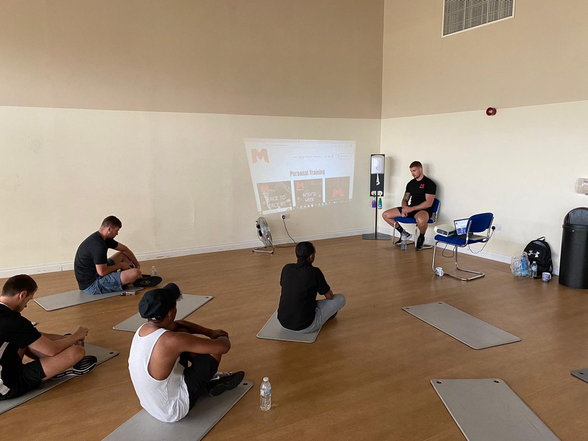 ArgyleTrust's tweet photo. We are proud to be working with local Lifestyle &amp; Body Transformation Coach Mitch Hosking, owner of @MHosking_4_, to deliver sessions around building and sustaining a fitness related business to our @PrincesTrust 'Get Started' cohort 💪
#PrincessTrust https://t.co/8SVVB6KTlW
