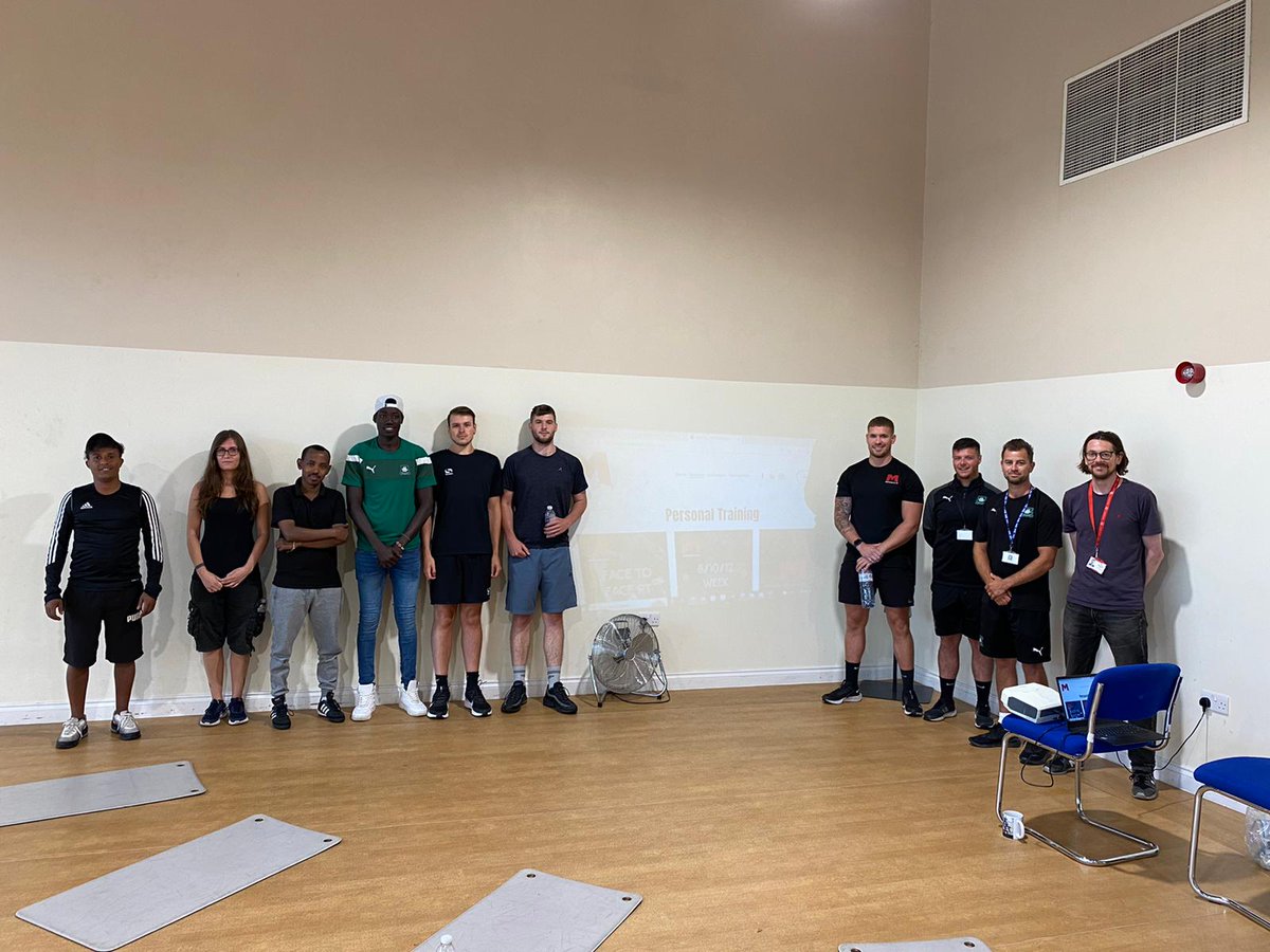 ArgyleTrust's tweet photo. We are proud to be working with local Lifestyle &amp; Body Transformation Coach Mitch Hosking, owner of @MHosking_4_, to deliver sessions around building and sustaining a fitness related business to our @PrincesTrust 'Get Started' cohort 💪
#PrincessTrust https://t.co/8SVVB6KTlW