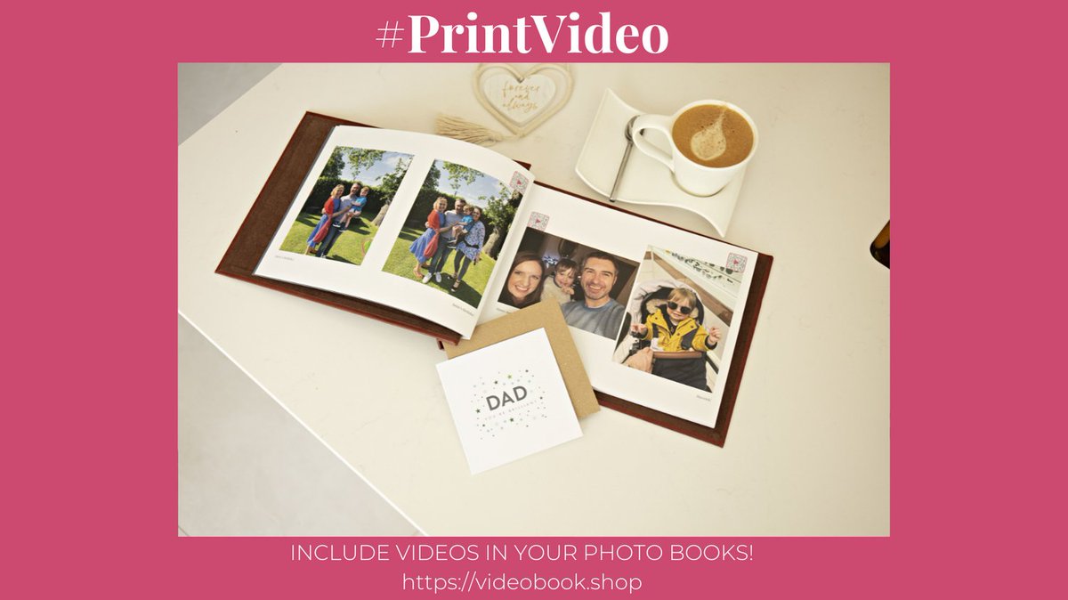 VideoBookShop's tweet photo. Launching on Kickstarter on the 1st Oct. 2022.
Get up to 40% off when you you sign up to our newsletter!

https://t.co/1gd4PjQu9Y

#PrintVideo #VideoBook.shop #Photobook #UniqueGifts https://t.co/eoTQe7A0Yx