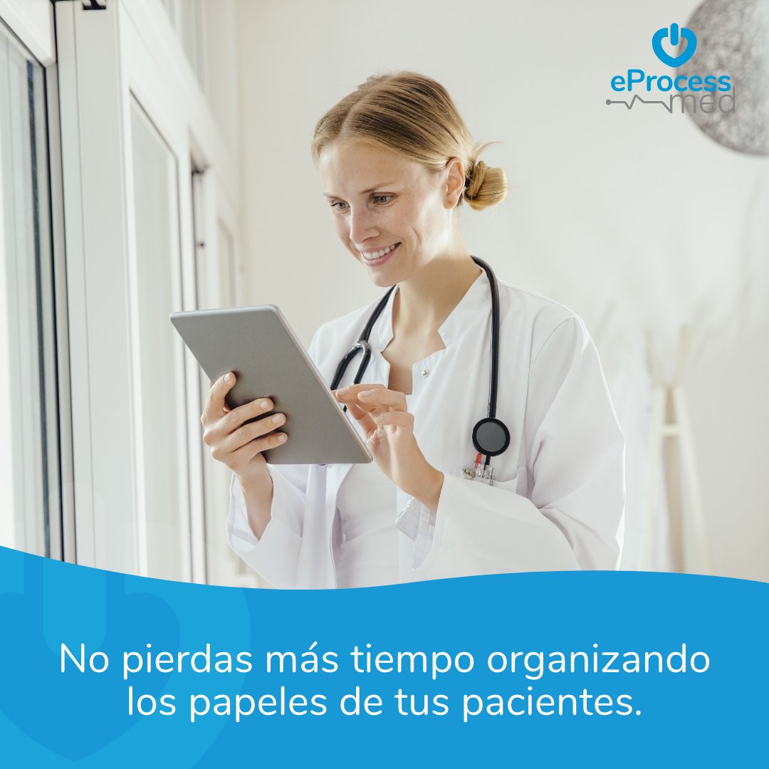 E process Med te ofrece herramientas para agrupar toda la información de tus pacientes de una manera segura y en un solo lugar. Así podrás ahorrar tiempo, y los documentos no corren riesgo de perderse

Valora tu tiempo y sumate a esta nueva realidad digital🙌🏻