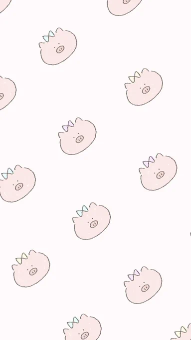 ぶたさん壁紙つくってみた🐷🤍
ヘッダーにすればわたしとお揃い〜〜!

 #壁紙 
 #絵描きさんと繋がりたい 
 #夏の創作クラスタフォロー祭 
 #絵柄好みって人にフォローされたい 