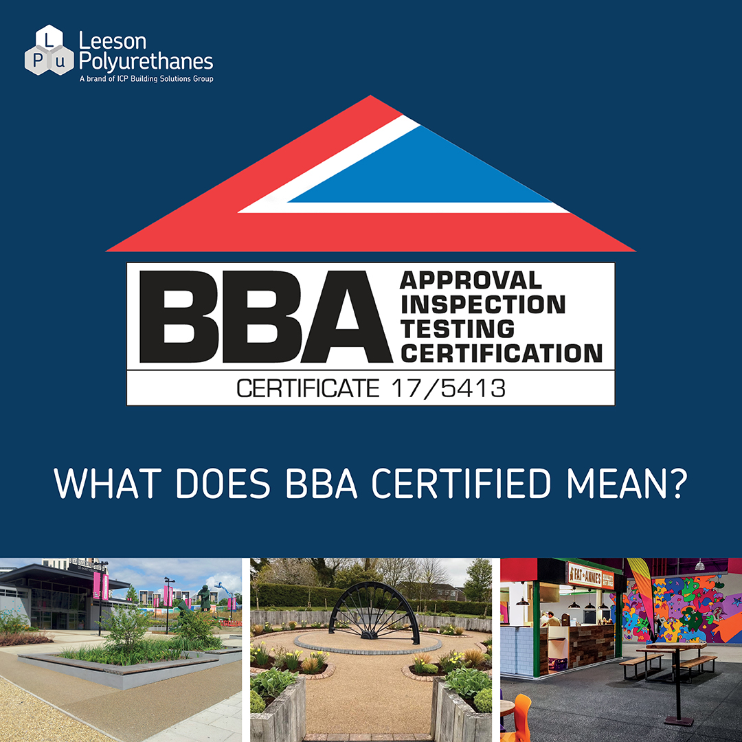 Leeson_PU's tweet photo. The British Board of Agrément (BBA) Certificate is a mark of excellence based on rigorous national &amp; European standards that validate a products' formulation, capability &amp; uniqueness.

Leeson is proud to have #BBA certifications for multiple products: https://t.co/ljH4zkioFT https://t.co/5tswQqvahs