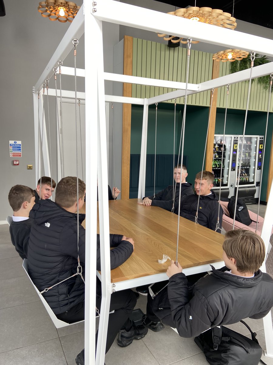 ArmadaleCDT's tweet photo. Excellent Higher Design &amp; Manufacture trip today to @NovelStudent Bridle Works student accommodation in Glasgow. Thank you for taking the time to show us around the beautiful premises, it was very inspiring! https://t.co/HZCQNWMY56