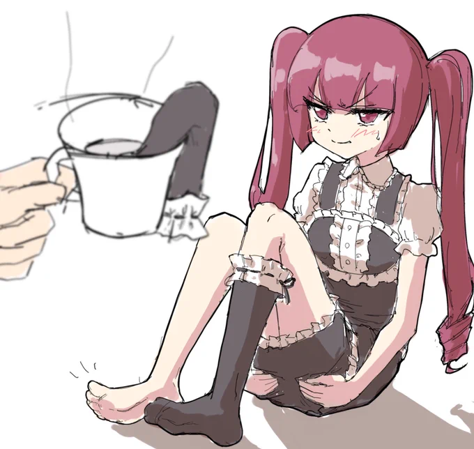 ゆりね茶んでございます。何なりとお飲みください。 