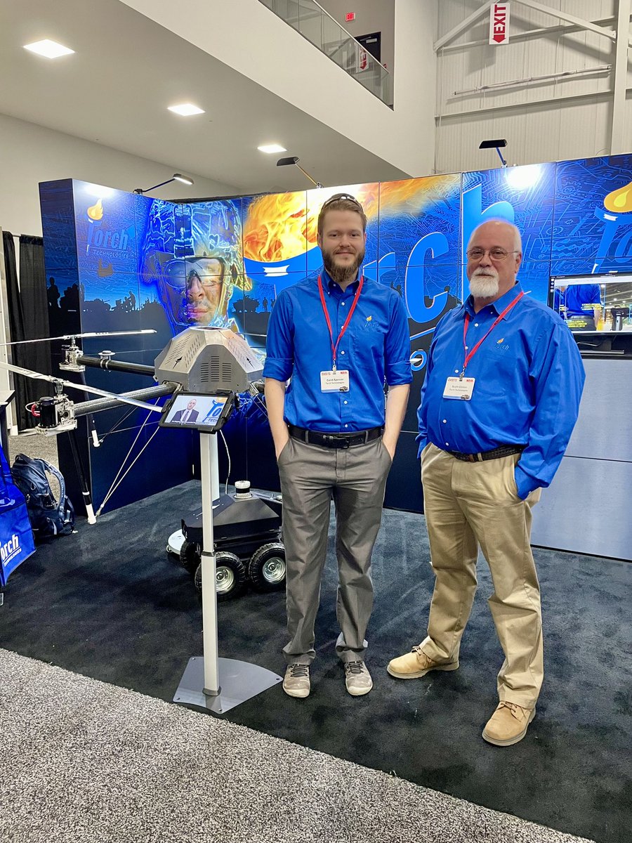 Our team is ready for Day 2 of GVSETS! Come see us at booth #202🔥👏🏼

#TorchTechnologies #Evergreen #EmployeeOwned #20Years #GVSETS #Symposium #GroundVehicles #Engineering #Technology #Army #Michigan