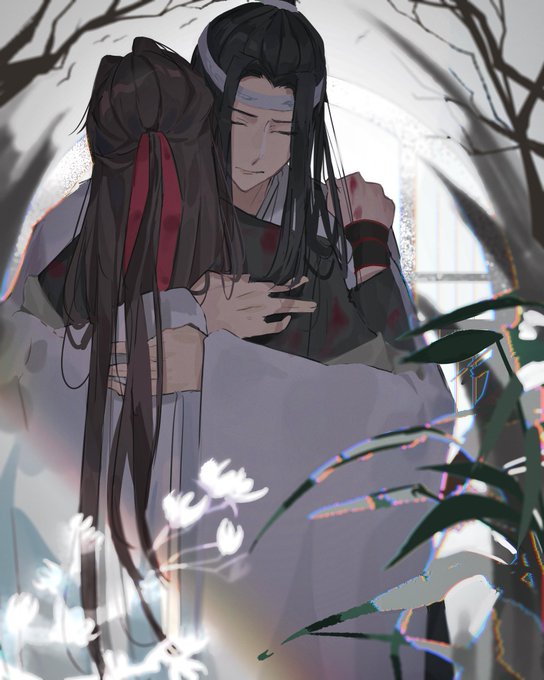 忘羨「大切に、大切に。 #魔道祖師 #MDZS #忘羨 」|からのそらのイラスト