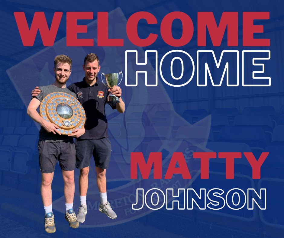 LATEST NEWS | We are please to announce the return of former player Matty Johnson from Easington Sports.

Matty was part of the double winning side a few years back and we're thrilled to see him donning our colours again!🔴🔵