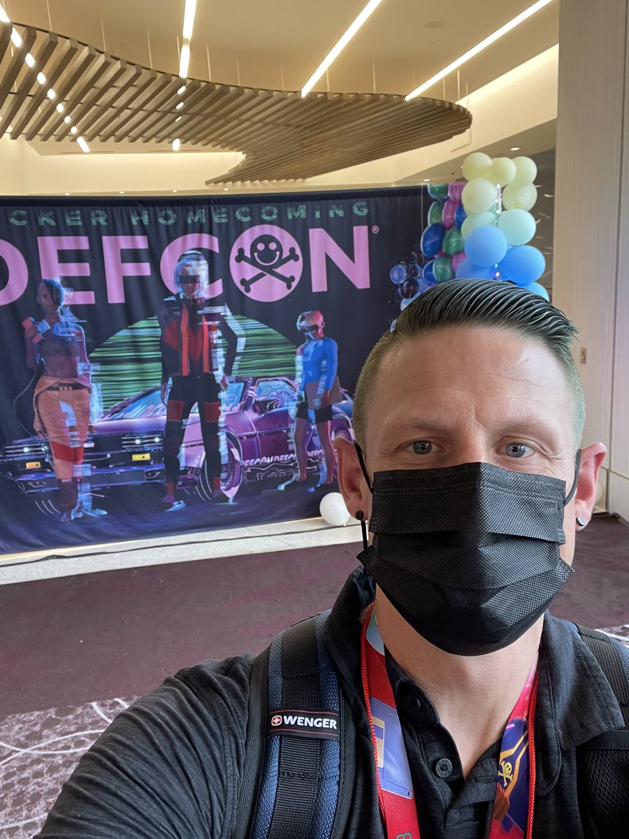 njbaker7's tweet photo. Thatโs a wrap! Had a blast at my first @defcon #dc30 #DEFCON30 #dc615 https://t.co/03CNAFcNbB