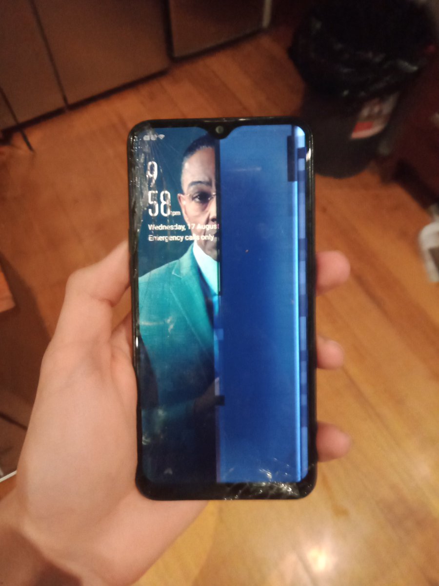 MadResetti's tweet photo. Dead pixels done Gus dirty 😭 https://t.co/h7WHqXcLzA