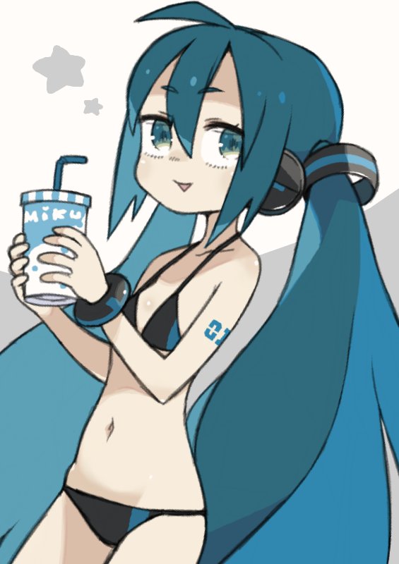初音ミク 「ミクさん 」|icon315のイラスト