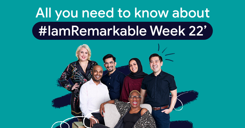 IamRemarkable_'s tweet photo. Join us from around the world for #IamRemarkable week ‘22 ✨ From September 28-30 we’ll be delivering talks, panels, workshops and more. Special guests announced soon 🎤.  Sign up here: https://t.co/zOhlMJ6Y7O https://t.co/Iw6ShaMltH