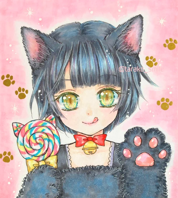 #黒猫感謝の日黒猫に感謝します 