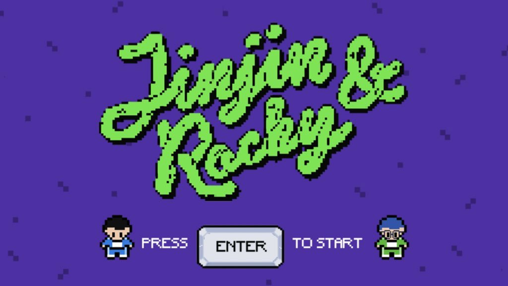 rockydazed's tweet photo. just wanna share the v simple 8-bit game i made for my game design class!! also it’s 7 months since jinrock cb #진진 #라키 🦠👾

https://t.co/mYW9Uz9t6t https://t.co/LeORJE1N66