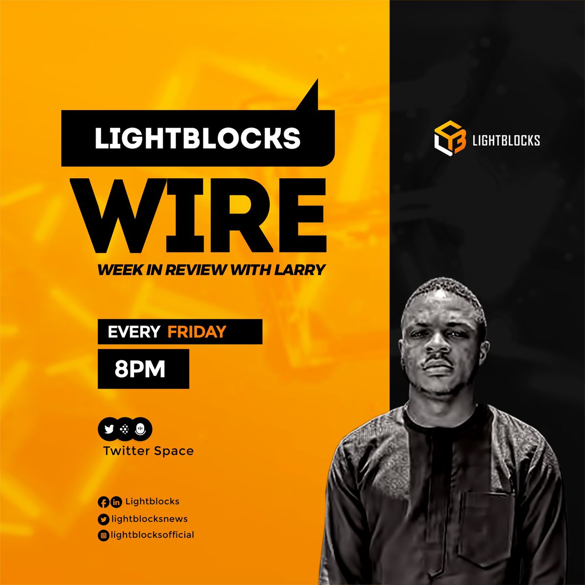 lightblocksNews's tweet photo. There are so many fascinating🤗 things happening in the #crypto space.
Join us on Friday to get all the juicy details😃
Set your reminder here:
https://t.co/JRsXfFVaTS
#crypto #blockchain #cryptonews #lightblocks https://t.co/1em2cZvuOC