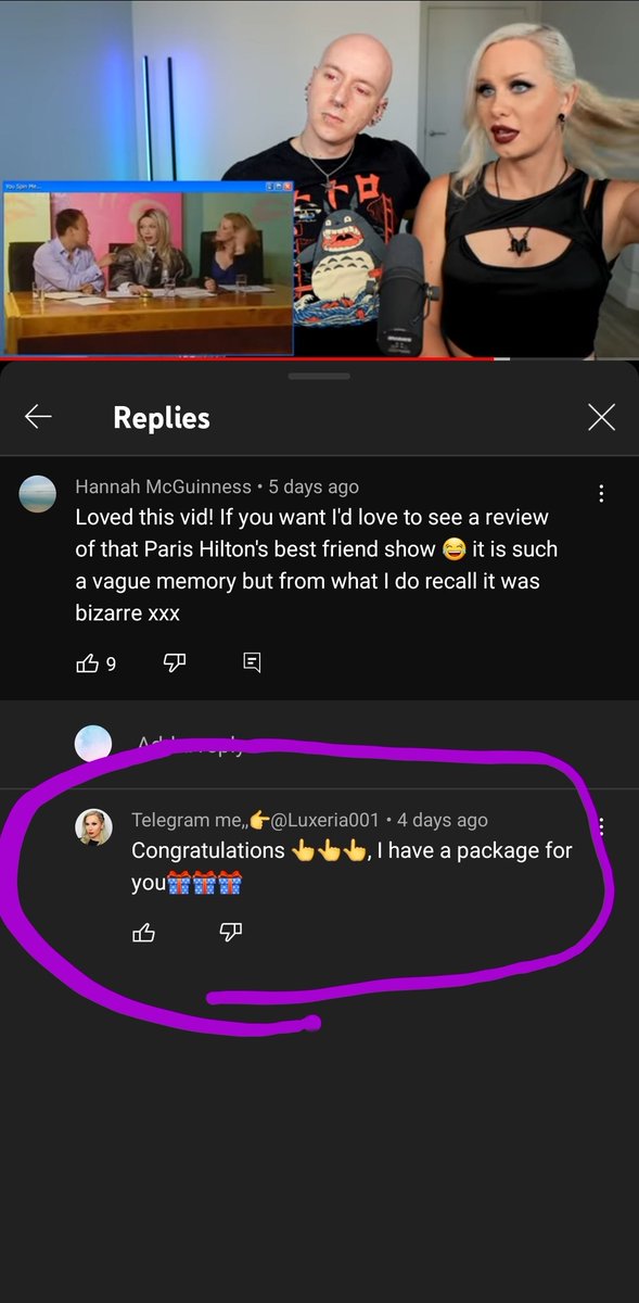 Cari68303966's tweet photo. @xxLuxeria I've been on a mass reporting spree of this nonsense. I love your videos so much and I hate to see when people pretend to be you to scam others. https://t.co/5AxXFSk6sY