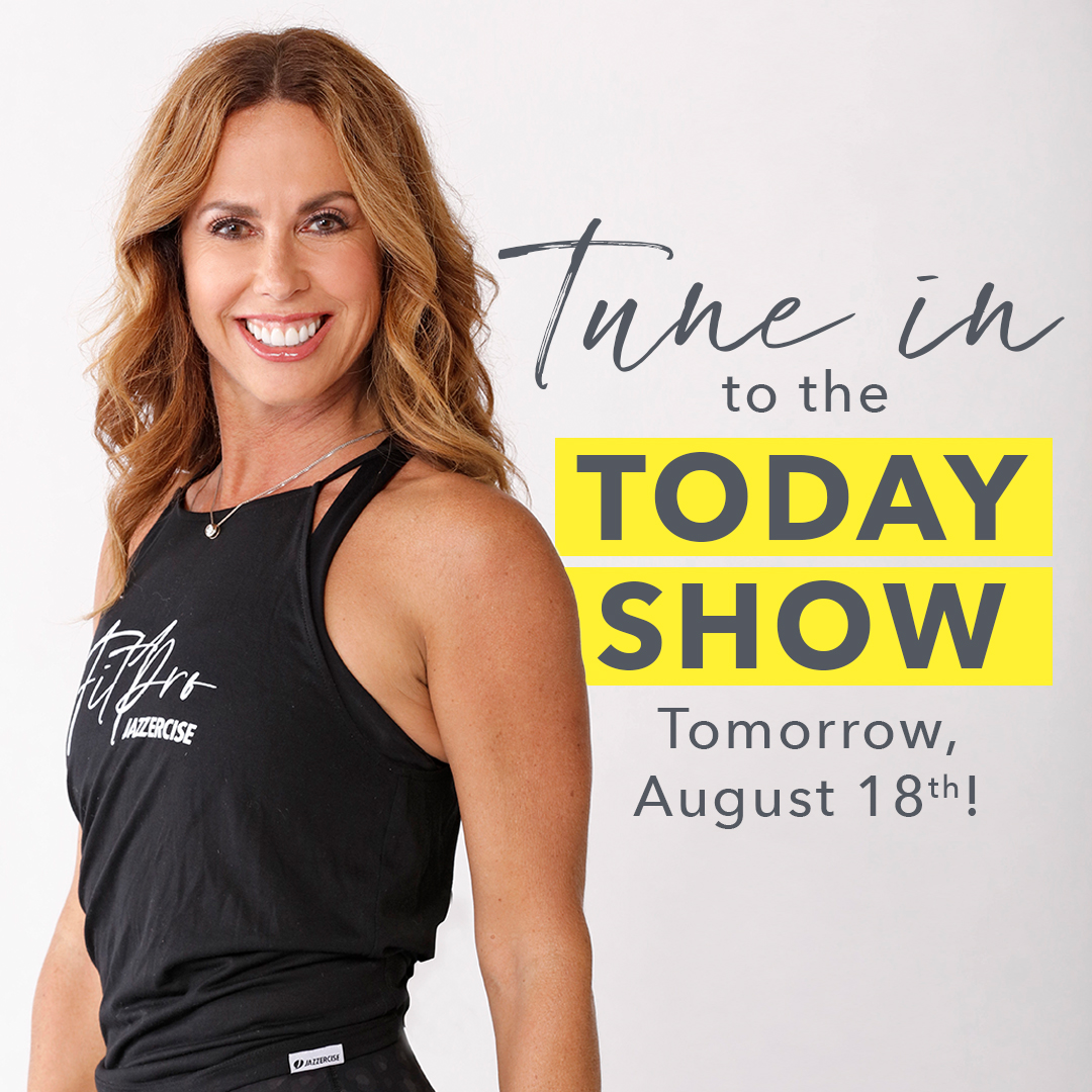 jazzercise's tweet photo. BIG NEWS, Jazzercise Nation 📣 Shanna will be on the @TODAYshow tomorrow morning! Tune in during the 8 AM hour for Shanna's interview with #SavannahGuthrie and watch them do a little Jazzercise together! 🙌 
 
Tag a friend below to watch with you ✨
 
#jazzercise #todayshow https://t.co/A1Hdxzugj1