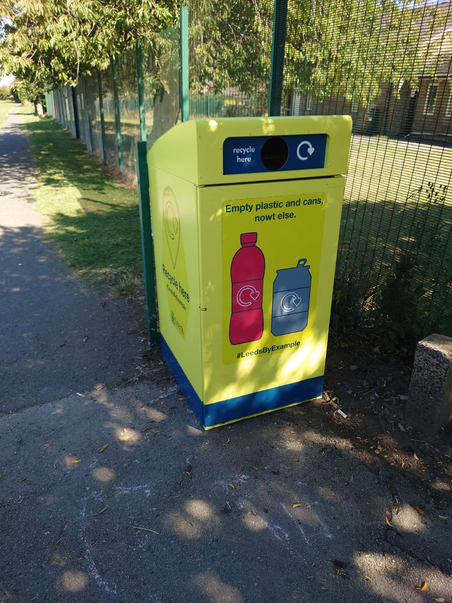 Clean Leeds (@clean_leeds) on Twitter photo Thanks to the Team for placing out this big & bright #recycle bin ready & waiting for your old #cans & #Plasticbottles at the entrance to East Ardsley Recreation Ground Community Centre #WF3 so please use this when you are in the area #leedsbyexample <a href="/LeedsRecycles/">Leeds Recycles ♻️</a> <a href="/LeedsCC_News/">Leeds Council News</a> Thanks to the Team for placing out this big & bright #recycle bin ready & waiting for your old #cans & #Plasticbottles at the entrance to East Ardsley Recreation Ground Community Centre #WF3 so please use this when you are in the area #leedsbyexample <a href="/LeedsRecycles/">Leeds Recycles ♻️</a> <a href="/LeedsCC_News/">Leeds Council News</a>