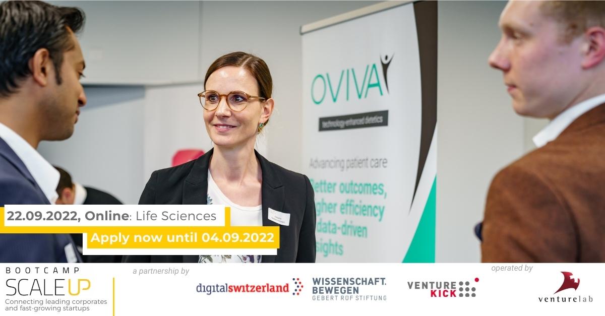 Connecting fast-scaling startups with industry leaders in #LifeSciences: are you ready to accelerate your growth?
Apply for the Scale Up Bootcamp, on September 22, online.
Register: venturelab.swiss/index.cfm?page…
#SwissStartups #VLabAcceleration