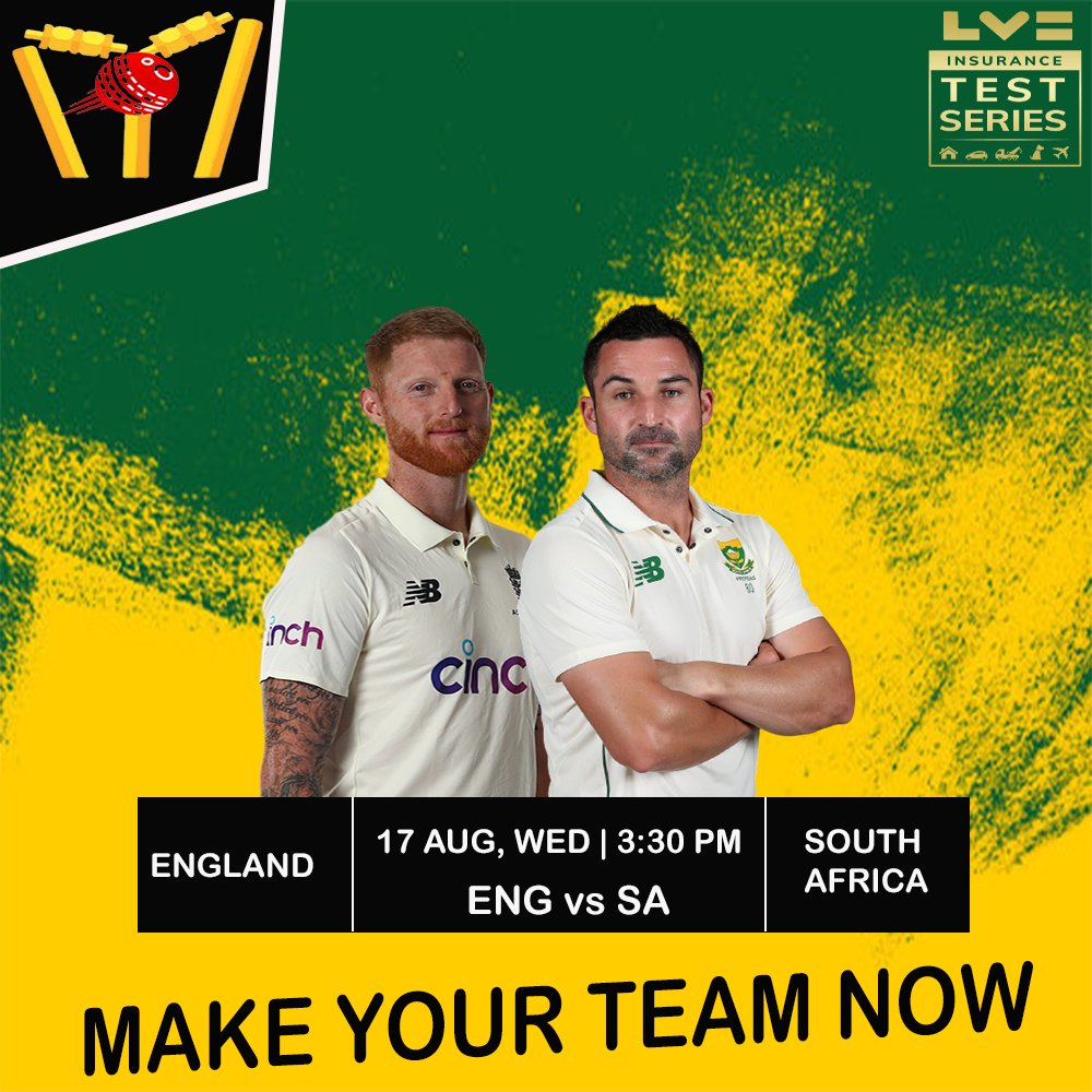 Two Good Test Cricket nations are up against each other 😉 Let's See Who will win the first Test..? Play on #mypowerplay11 & Win Big Daily 👉 mypowerplay11.com #ENGvsSA #SAvsENG #englandcricket #southafricacricket #fantasycricket #fantasyapp #playfantasycricket