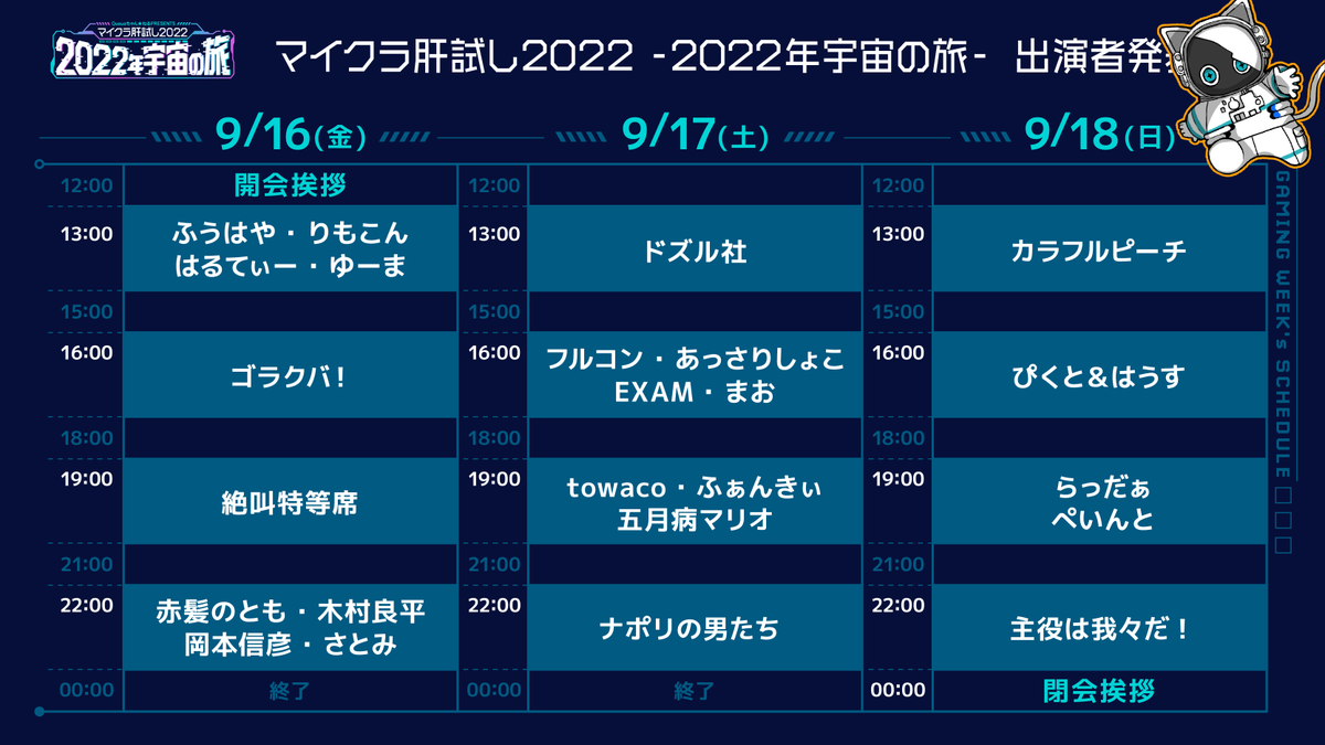 [情報] 麥塊試膽大會2022 今日開始