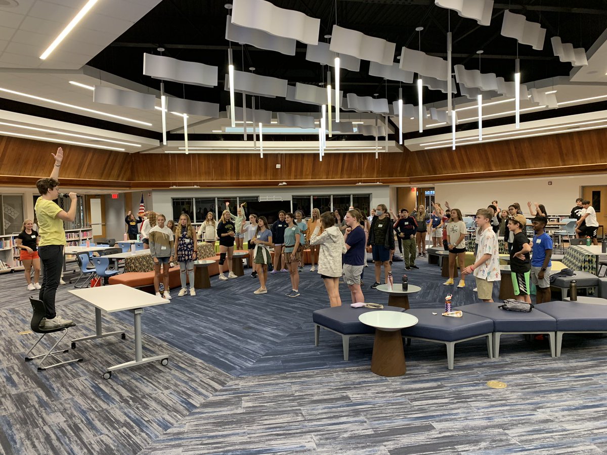 MrFosterSMS's tweet image. #WEB has started @MiddleSaline as we prepare for Orientation tomorrow! Great group of 8th graders serving as our #WEB Leaders this year!