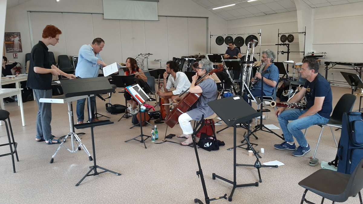 MontaudLive's tweet photo. Ce matin, je participais en auditeur libre à une session de création et de direction d'orchestre de The European Creative Academy – #Annecy.

Concert offert le vendredi 19 aout à 14h30 à la salle Pierre Lamy #Annecy

Programme des conf et concerts ⤵️
https://t.co/3YoaYt6yzE https://t.co/ysXvno1ScO