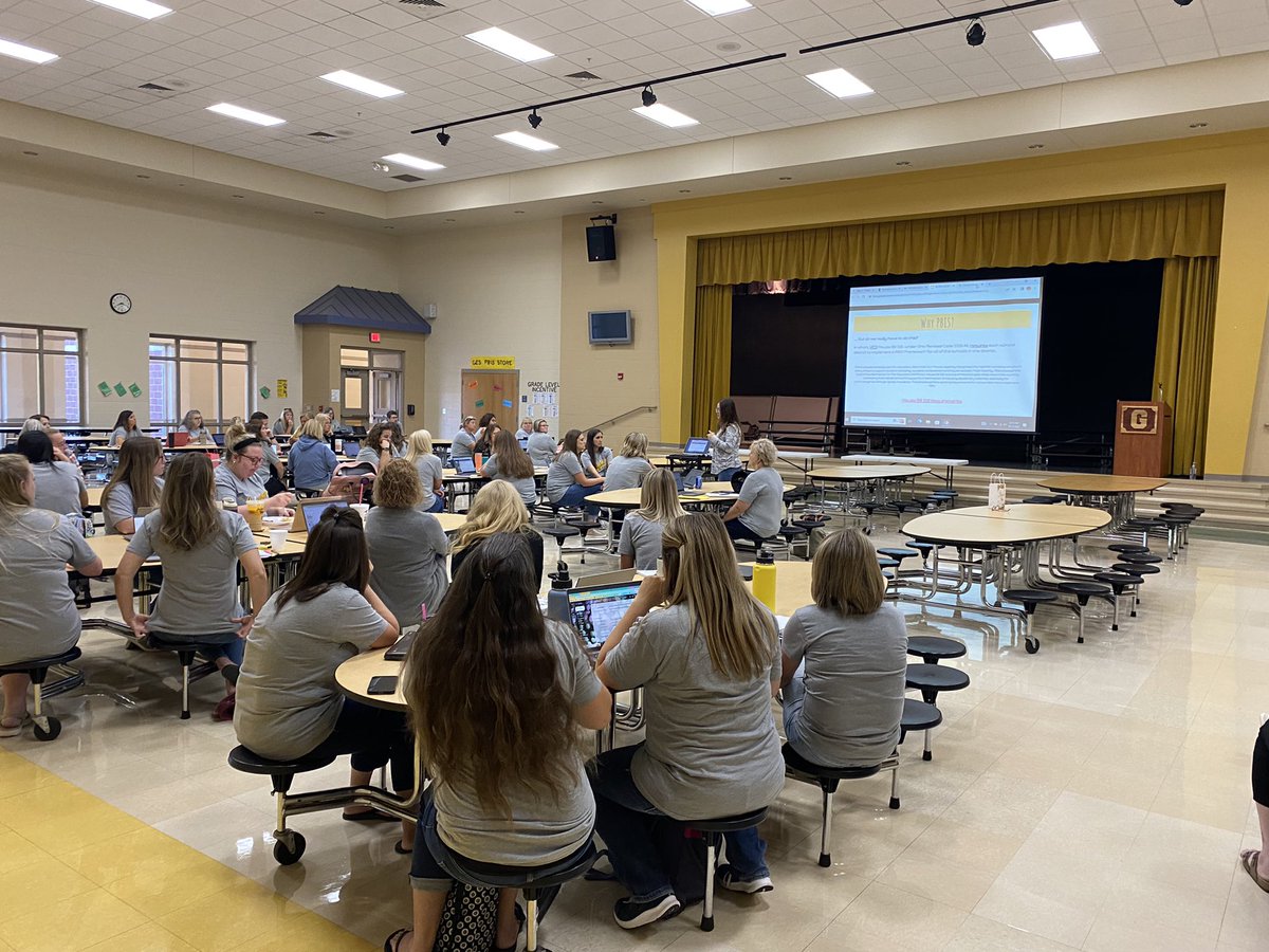 PBIS Refresher training this morning.