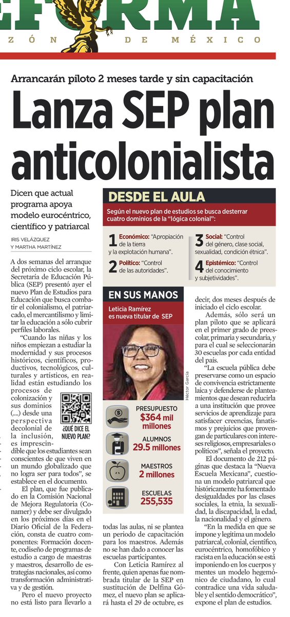 AlanAdameMX's tweet photo. 🔴|| ¡Muy grave! ¡Totalmente deplorable!

❌@lopezobrador_ quiere ideologizar la educación de los niños. https://t.co/VzGGfWz4Ph