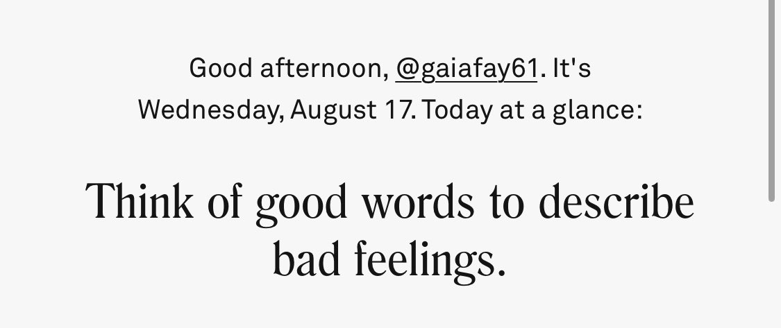 Costar explaining the process of creative writing today…